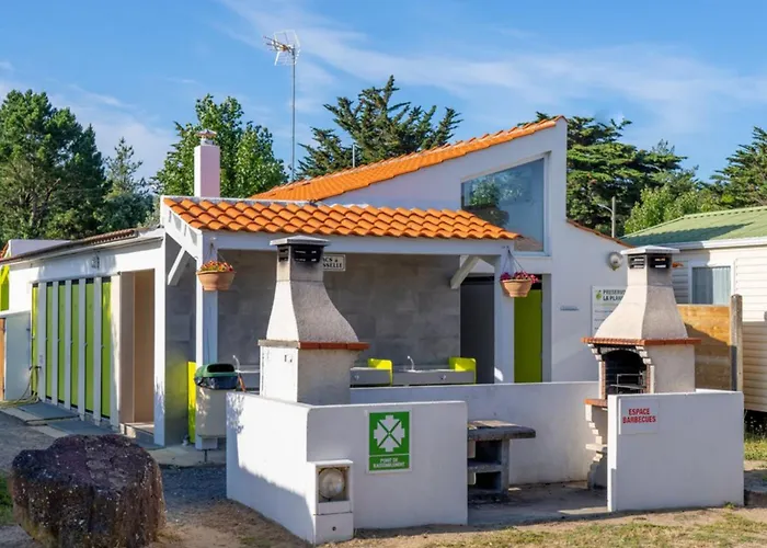 Mobil-home Pour 5 Pers, Moderne Avec Terrasse - Api-1-52-699 Notre-Dame-de-Monts